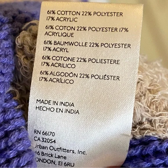 Free People Diamonds for Days Vest in Blue Moon Combo NWOT - Picture 15 of 16